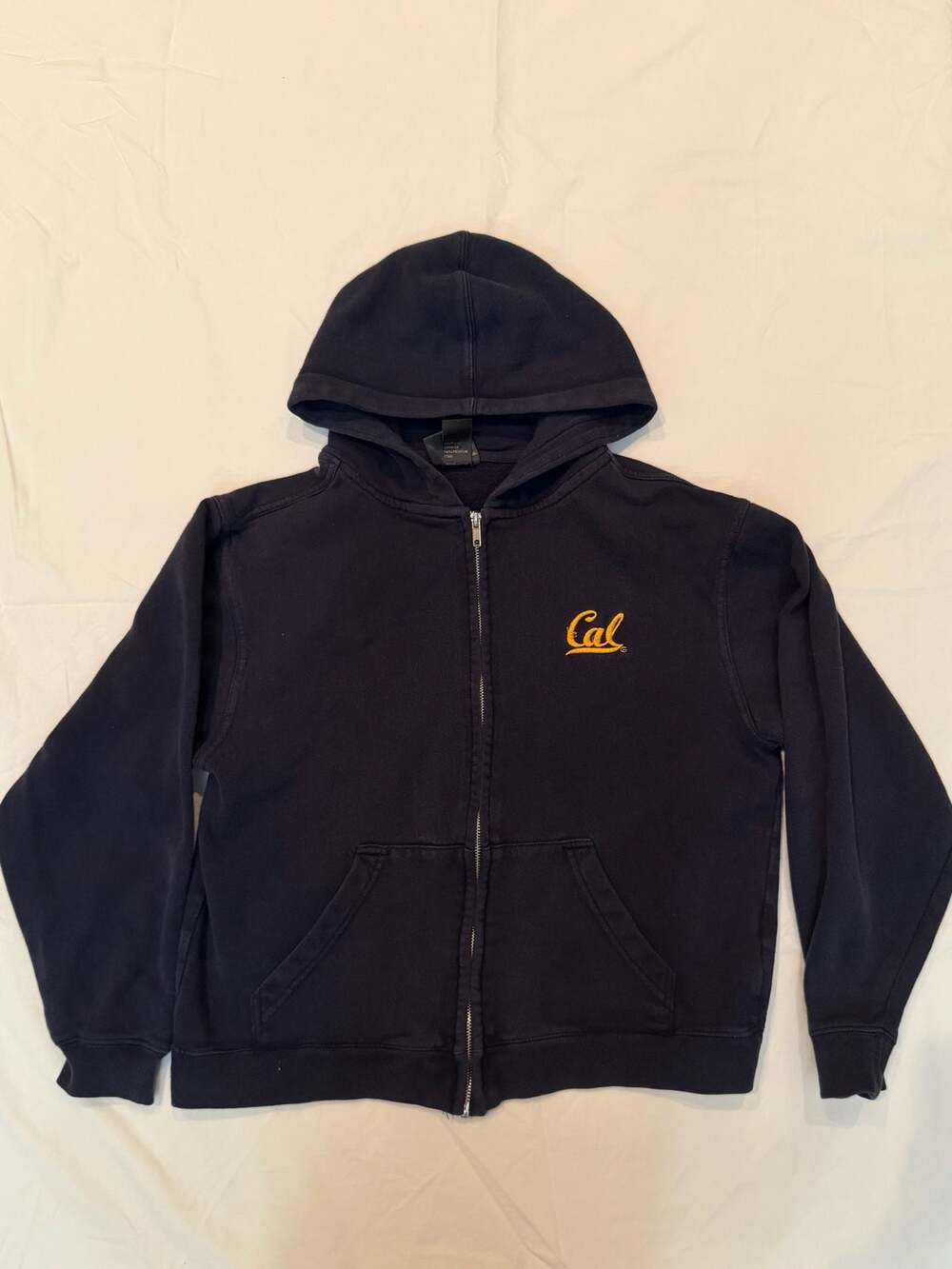 University of California Berkeley Cal Golden Bears Navy Zip-Up Hoodie